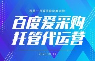 关于百度爱采购推广效果怎么样?的信息