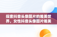 探索抖音头像图片的唯美世界，女性抖音头像图片唯美 