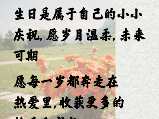 2024最火祝自己生日短句(2025最火祝自己生日短句 朋友圈文案)