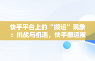 快手平台上的“搬运”现象：挑战与机遇，快手搬运被限流了怎么解除 