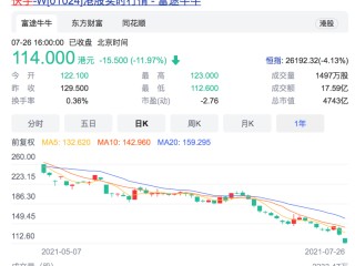 股价从112元跌到3元的股票,快手股票为什么跌那么多
