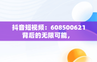 抖音短视频：608500621背后的无限可能， 