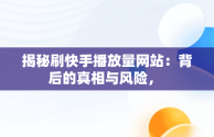 揭秘刷快手播放量网站：背后的真相与风险， 