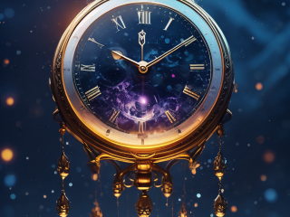 抖音时钟数字罗盘壁纸,抖音里面的数字时钟是怎么弄得