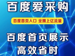 百度爱采购入驻多少钱(百度爱采购入驻要多少钱)