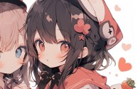 抖音最火闺蜜头像漫画,抖音最火闺蜜头像