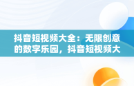 抖音短视频大全：无限创意的数字乐园，抖音短视频大全2265 