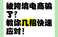 做跨境电商被骗了(做跨境电商被骗了10万)