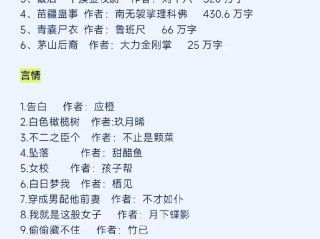 全网最火的小说,全网最火的小说排行