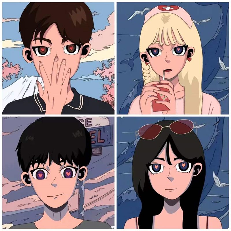 网红头像图片大全动漫,网红头像图片大全动漫女