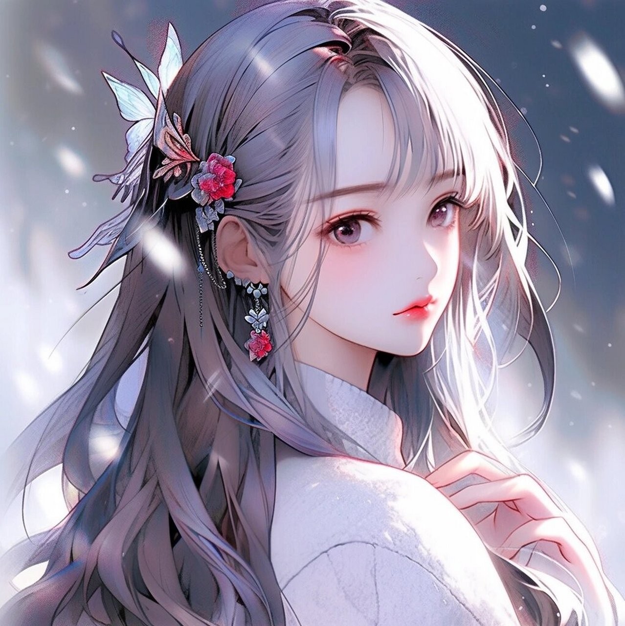 2020最火女生动漫头像古风,最火的女生动漫头像古风