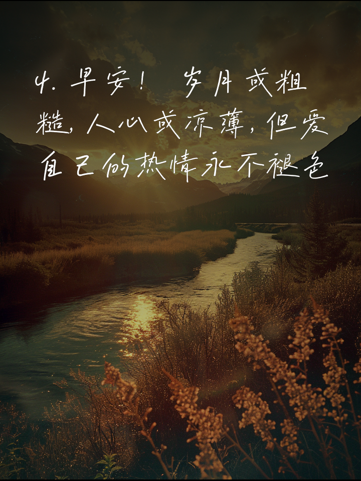 2025最火的早安句子(2020年最火的早安心语)