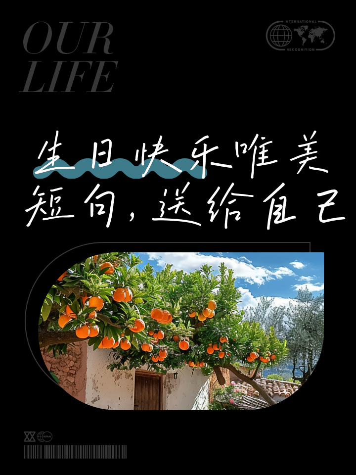 2025最火祝自己生日短句(2025最火祝自己生日短句 朋友圈文案)