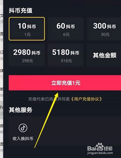 抖音充值官方入口网址(抖音充值官方入口网址是多少)