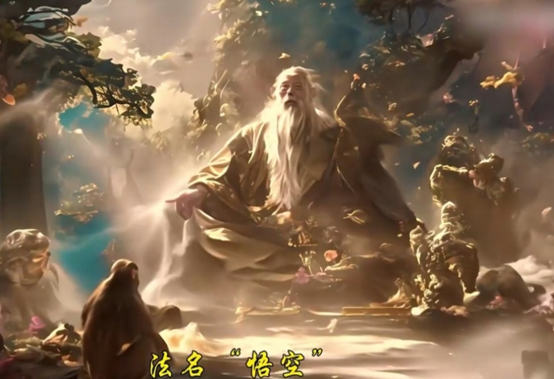 包含AI生成的西游记短片震惊网友的词条