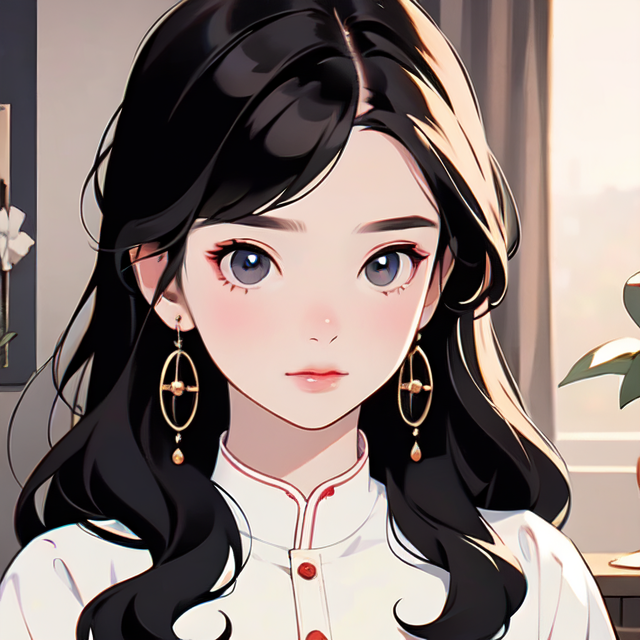 女生动漫头像优雅气质,女生动漫头像最火