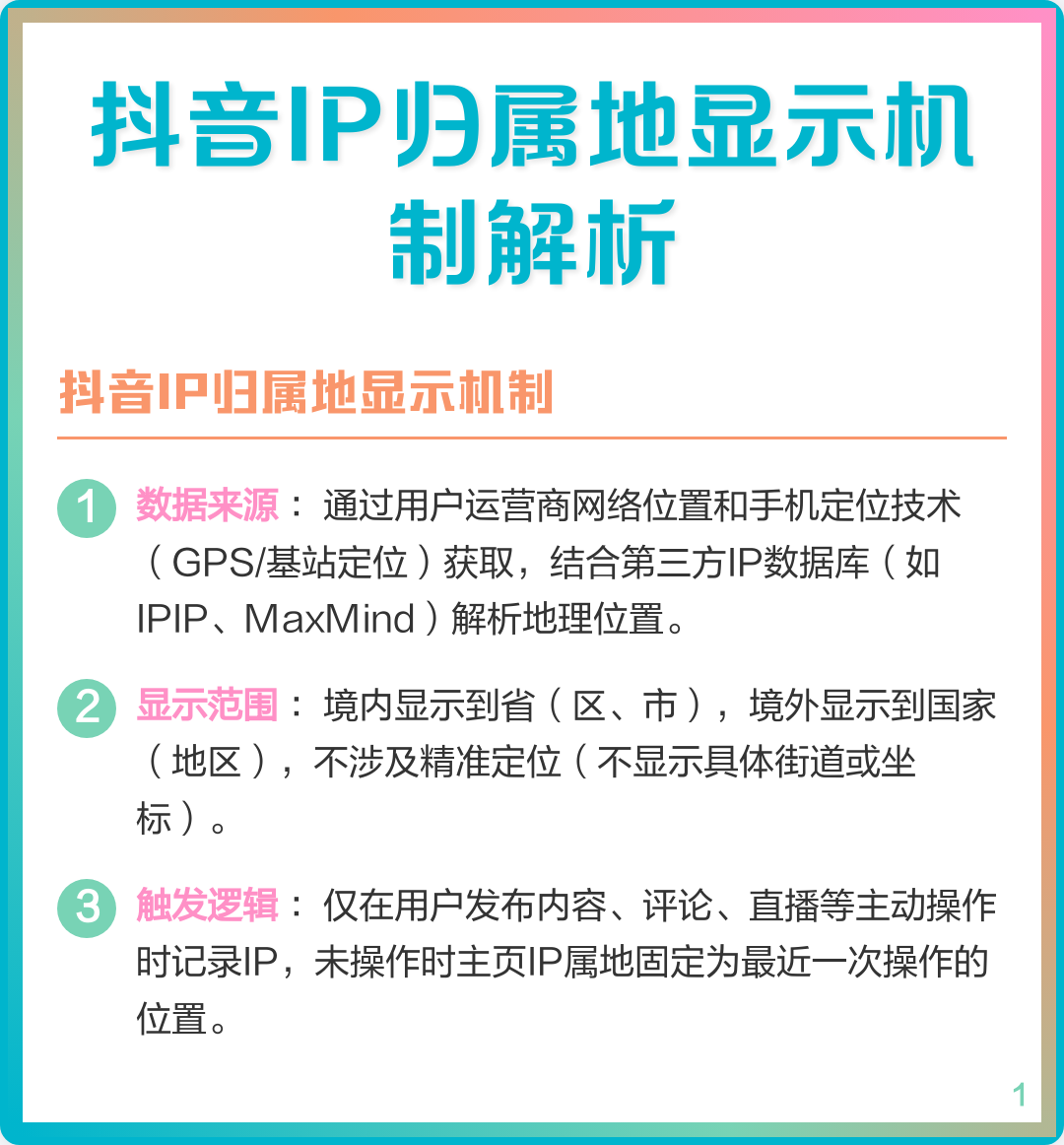 抖音IP属地怎么设置,抖音视频ip地址