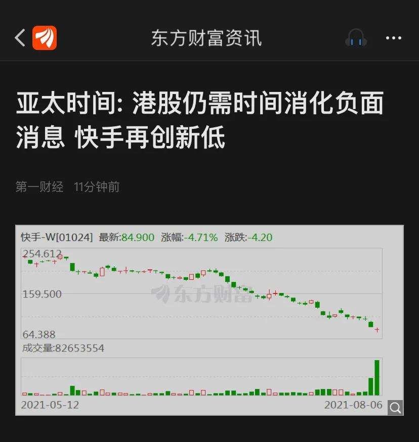 快手股价一股多少钱人民币,快手股价一股多少钱